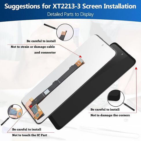 6.5 inches for Motorola Moto G 5G 2022 XT2213-3 Screen Replacement for Motorola Moto G 5G 2022 LCD Display Touch Screen Digitizer Assembly with Repair Tools(Black) in Kuwait