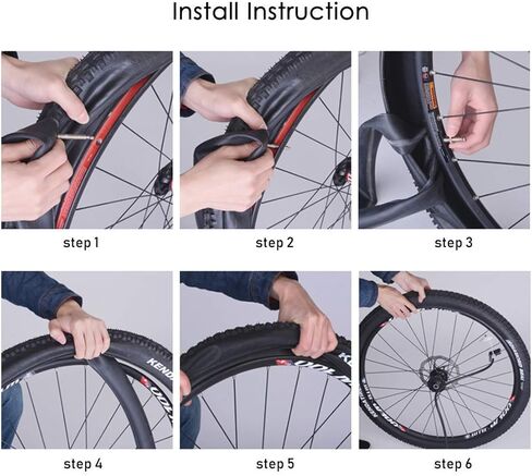 أنبوب دراجة مقاس 16 بوصة، أنبوب 16x1.75/2.125، صمامات شريدر 32 مم، متوافق مع إطار دراجة 16 × 1.9/1.95/2.0/2.1، أنبوب داخلي لإطارات الدراجات شديدة التحمل لدراجة MTB، الطريق، دراجة BMX in Kuwait