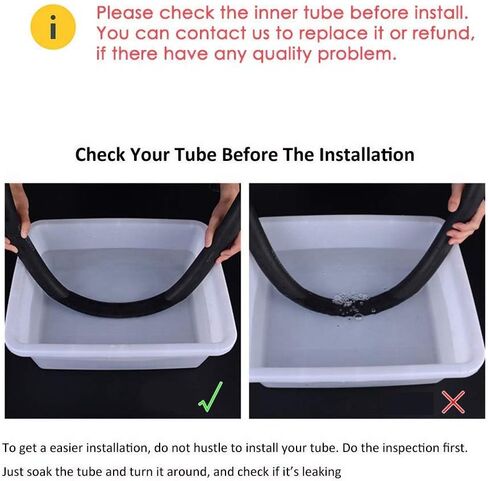 أنبوب دراجة مقاس 16 بوصة، أنبوب 16x1.75/2.125، صمامات شريدر 32 مم، متوافق مع إطار دراجة 16 × 1.9/1.95/2.0/2.1، أنبوب داخلي لإطارات الدراجات شديدة التحمل لدراجة MTB، الطريق، دراجة BMX in Kuwait