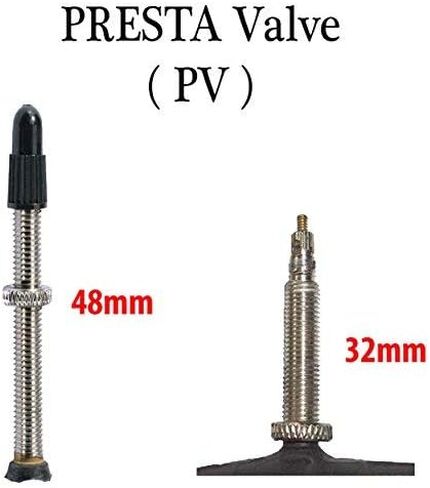 Tube - 27.5" x 2.10-2.35" Select Valve Type & Length, 32mm or 48mm Presta or Regular Schrader Valve. Replacement Tube for 27.5" Mountain Bike, or Bicycle with Same tire Size. MTB MTN Style Bike in Saudi Arabia