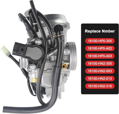 Carburetor Fits Honda 2001-2011 TRX500 All Models, 2012 TRX500FA /FGA. Replace #16100-HP0-305 16100-HN2-305 in Kuwait