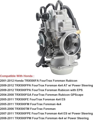 Carburetor Fits Honda 2001-2011 TRX500 All Models, 2012 TRX500FA /FGA. Replace #16100-HP0-305 16100-HN2-305 in Kuwait