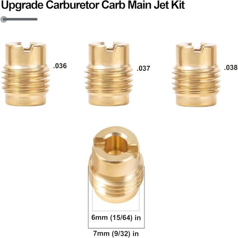 مجموعة الطائرات الرئيسية للمكربن ​​SOFO لـ Predator 212cc 196cc GX160 GX200 للمحرك غير الهيمي Go Kart Mini Bike 6.5hp Baja Warrior MB200 CT200U BT200X KT196 (5 قطع) in Kuwait