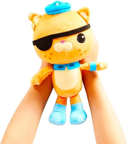 Disney Octonauts Plushie Set - Bundle with 2 Plush 8" Octonauts: Captain Barnacles, and Kwazii, Plus Bonus Create-A-Face Sticker Book | Octonauts Stuffed Animals in Saudi Arabia