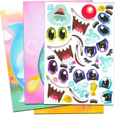 Disney Octonauts Plushie Set - Bundle with 2 Plush 8" Octonauts: Captain Barnacles, and Kwazii, Plus Bonus Create-A-Face Sticker Book | Octonauts Stuffed Animals in Saudi Arabia