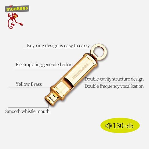 2-Channel high pitched Whistle, for Coaches and Referees, Outdoor Rescue, Retro Modeling and high Volume Outdoor Equipment in Saudi Arabia