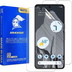 ArmorSuit 2 Pack Anti-Glare Screen Protector Designed for Google Pixel 8 Pro (6.7") Case Friendly MilitaryShield Matte Film - Made in USA