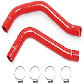 Mishimoto MMHOSE-TAC40-05RD Silicone Radiator Hose Kit Compatible With Toyota Tacoma 4.0 2005-2015 Red