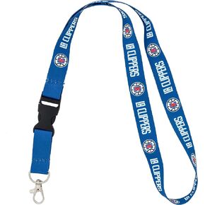 Desert Cactus LA Clippers Lanyard Keychain Detachable NBA Breakaway Snap Buckle National Basketball Association Car Keys ID Badge Holder Los Angeles (Lanyard 2)