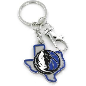 NBA Heavyweight Home State Design Keychain - Colorful and Durable Keychain Accessories for Keys, Bags & Purses
