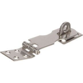 Seachoice Marine-Grade Safety Hasp, Polished 304 Stainless Steel, 2-7/8 in. X 1-3/8 in.
