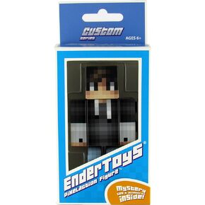 EnderToys Black Hoodie Guy Action Figure