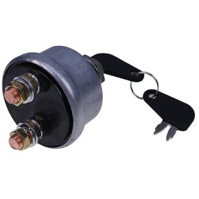 Master Disconnect Ignition Switch with Key 7N-0718 7N0718 Compatible with Caterpillar Cat Excavator,Mining Excavator,Backhoe Loader,Wheel Loader and Other Models