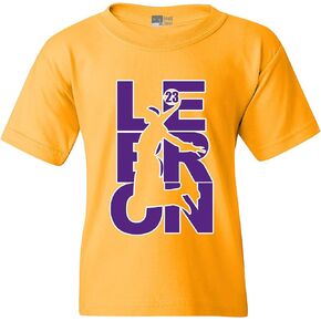 L23 Fan Wear 23 LA Basketball DT Youth Kid T-Shirt Tee