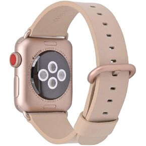 سوار جلدي متوافق مع Apple Watch ULtra 2 1 Series 9 8 7 6 5 4 3 SE 38 مم 40 مم 41 مم 42 مم 44 مم 45 مم 49 مم Mem وأساور iwatch النسائية