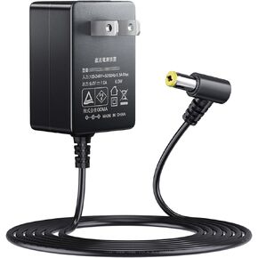 SoulBay 6V AC Adapter for Omron Healthcare Upper Arm Blood Pressure Monitor 5 7 10 Series BP5250 BP5350 BP5450 BP7200 BP7250 BP7350 Hem-ADPTW5 Charger Replacement Power Cord
