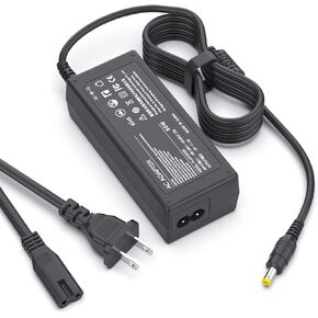 12V 5A Sceptre Monitor Power Cord, AC Adapter for Sceptre EC Series 35" 32" 30" 27" 24" 22" 20" 19" 15", E248W E225W E205W E275W C305W-2560UN C325W-1920R Screen Monitor Power Supply Charger