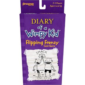 Pressman Diary of a Wimpy Kid Card Game - Flipping Frenzy, Multi Color