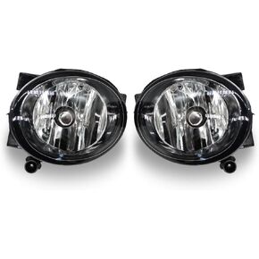 Fog Lights Front Lamps Assembly Compatible with 2010-2014 Golf 2011-2014 Jetta 5K0941699G 5K0941699B