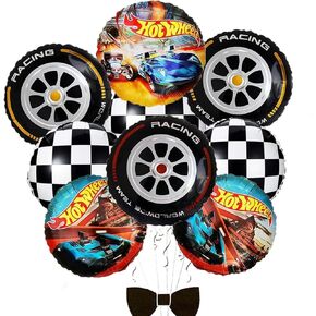 Hot Car balloons Hot Race Car balloons Birthday Party Supplies Decorations,Aluminum foil Birthday balloon