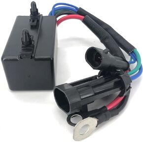 12V Tilt Trim Relay with Evinrude Marine Electrical Relay Switch 0586767 586767 4-Stroke Compatible E40D E50D E60D E75D E90D E90W, 240-22156, Plug and Play