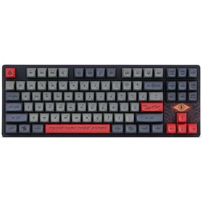 DROP + The Lord of The Rings™ Black Speech TKL Mechanical Keyboard - MT3 Profile Keycaps with Accent Keys - Holy Panda X Tactile Switches - PBT Dye-Sub Keycaps - LED Backlight - Black