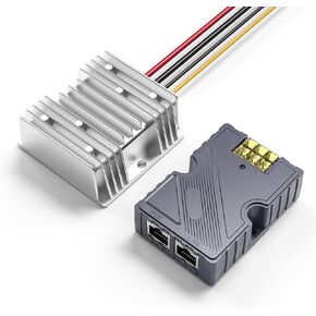 XLTTYWL Starlink Gen 3 PoE Injector - 320W GigE Passive ABS Surge & ESD Protection with Starlink Gen 3 DC Step UP Converter 12V to 56V/3A,168W Compatible with Starlink V3 Dishy