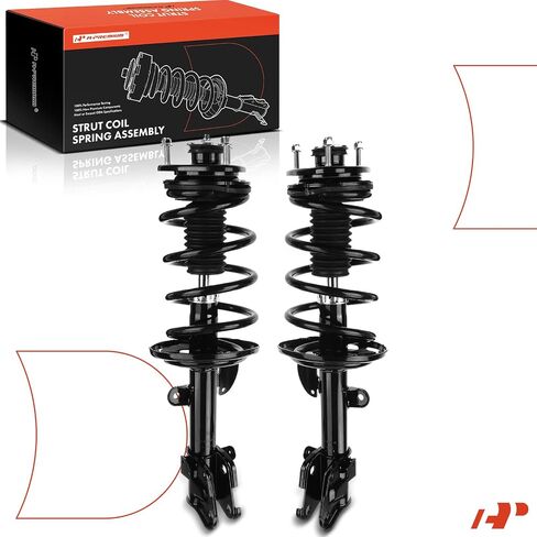 A-Premium Front Pair (2) Complete Strut & Coil Spring Assembly Shock Absorber Compatible with Acura MDX 2007-2013, ZDX 2010-2013, Driver and Passenger Side in Saudi Arabia