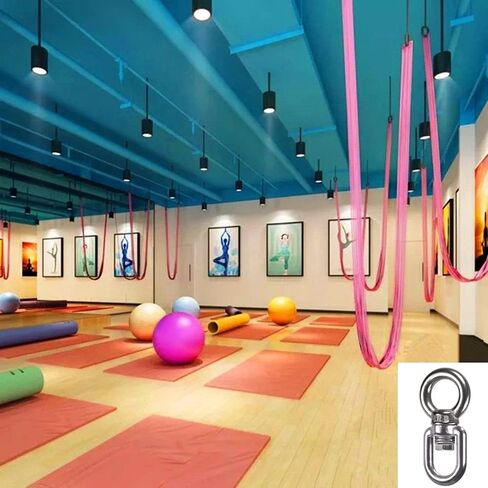 2 حزمة أرجوحة دوارة 360 درجة تحمل دوارة، 820 رطل، مرفق معلق، أرجوحة، رقص جوي، كرسي أرجوحة، أرجوحة اليوغا، تسلق الصخور in Kuwait