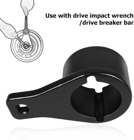 Car Crankshaft Damper Pulley Holding Holder, Automotive Harmonic Tool with 2PCS Crank Bolts, Vehicle Repair Accessories Compatible with V6, V8, L6, Universal for SUV, Truck, RV in Saudi Arabia