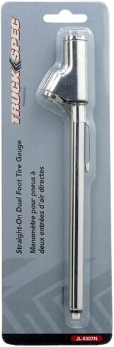 RoadPro TruckSpec JL-5007N 6.5" Straight-On Dual Foot Tire Gauge in Kuwait