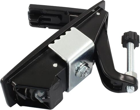 2 Pcs Compression Latch Lock, Zinc Alloy Trigger Latch Lock Adjustable Lever Hand Operated Compression Latch with Raised Trigger, with Keys(Black) in Saudi Arabia