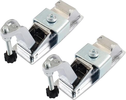 2 Pcs Compression Latch Lock, Zinc Alloy Trigger Latch Lock Adjustable Lever Hand Operated Compression Latch with Raised Trigger, with Keys(Black) in Saudi Arabia