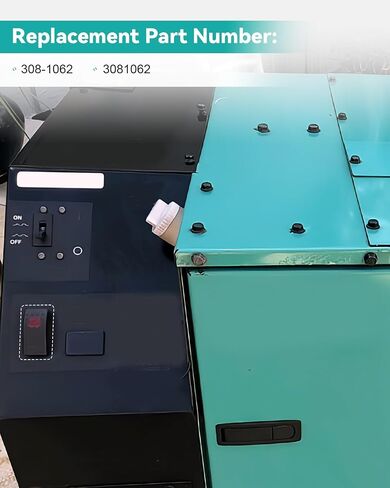 5 دبوس الروك التبديل 308-1062 صالح ل Onan ل الكمون بدء التشغيل عن بعد التبديل مضاءة مع ضوء المؤشر ، ON-Off-ON in Saudi Arabia