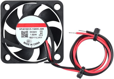 مروحة تبريد DC 24V 4010، مروحة هادئة بمحمل كروي مزدوج، 40x40x10 مم لاستبدال MagLev HA40101V4-000C-C99 4010، لطابعة VORON 2.4 R2 2D in Kuwait