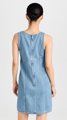 فستان Madewell النسائي السهل ذو الخصر الإمبراطوري بدون أكمام in Saudi Arabia