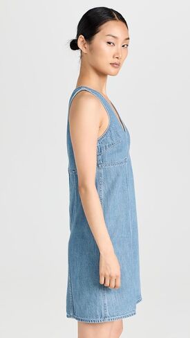فستان Madewell النسائي السهل ذو الخصر الإمبراطوري بدون أكمام in Saudi Arabia