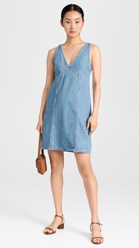 فستان Madewell النسائي السهل ذو الخصر الإمبراطوري بدون أكمام in Saudi Arabia
