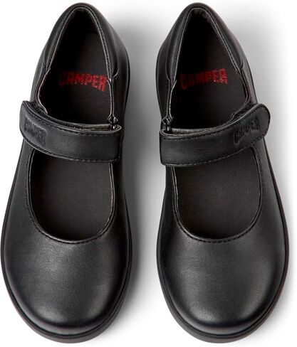 Camper Kids Spiral Comet Mary Jane (Toddler/Little Kid/Big Kid), Black, 32 EU (1 M US Little Kid) in Saudi Arabia