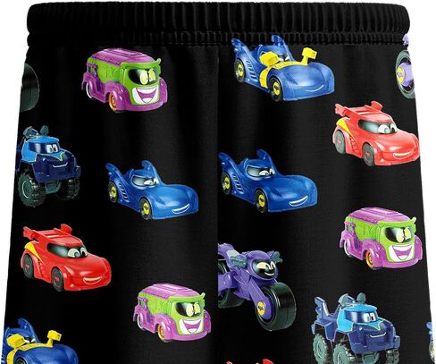 مجموعة قمصان وشورتات قصيرة الأكمام للأولاد من Batwheels، ملابس منزلية كاجوال للأطفال بعمر 3-8 سنوات in Kuwait