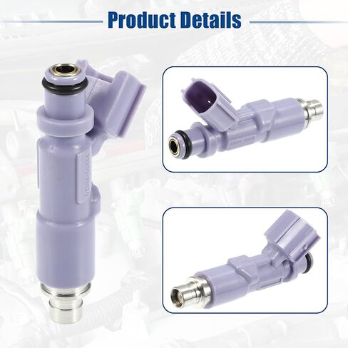 ACROPIX Car Fuel Injector Nozzle Replace for Lexus IS300 1999-2005 23250-70120 - Pack of 6 Purple in Saudi Arabia