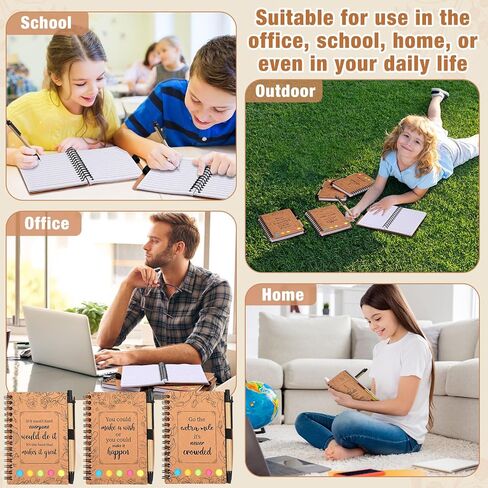 30 مجموعة من دفاتر الملاحظات الملهمة، دفتر تحفيزي صغير، جيب صغير، دفاتر ملاحظات تقدير الموظف للمدرسة، مكتب السفر، لوازم الهدايا in Kuwait