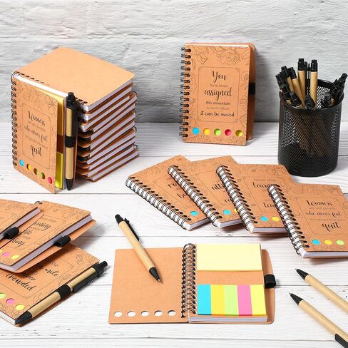 30 مجموعة من دفاتر الملاحظات الملهمة، دفتر تحفيزي صغير، جيب صغير، دفاتر ملاحظات تقدير الموظف للمدرسة، مكتب السفر، لوازم الهدايا in Kuwait
