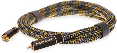 9FT RCA Cable, Aperionaudio Male to Male RCA Audio Stereo Subwoofer Canle for Home Theater, HDTV, Amplifiers, HiFi Systems, Speakers （Mono Single） in Saudi Arabia
