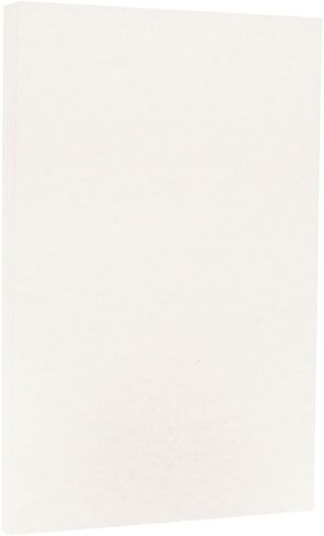 JAM PAPER Legal Parchment 65lb Cardstock - 8.5 x 14 Coverstock - 176 GSM - Brown - 50 Sheets/Pack in Saudi Arabia