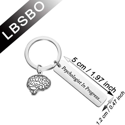 Psychologist Graduation Gift School Psychologist College Graduation Gift Psychologist in Progress Keychain in Saudi Arabia