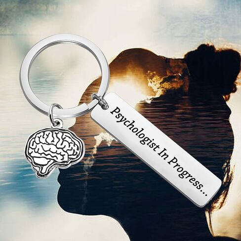 Psychologist Graduation Gift School Psychologist College Graduation Gift Psychologist in Progress Keychain in Saudi Arabia