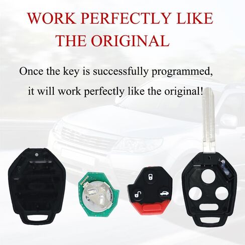 مفتاح فوب عن بعد بديل يناسب سوبارو امبريزا 2012-2017/WRX 2015-2019/فورستر 2014-2018/XV Crosstrek 2013-2016/Outback&Legacy 2015-2017 CWTWB1U811 جهاز تحكم عن بعد للدخول بدون مفتاح 57497-FJ230 in Kuwait