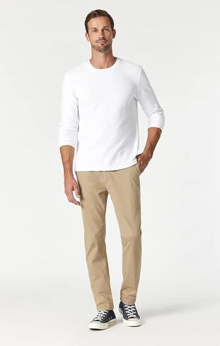 Mavi Men's Jeff Regular Rise Slim Leg Chino Pants in Saudi Arabia