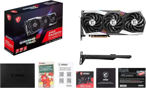 بطاقة رسومات MSI Gaming Radeon RX 6800 XT 16GB GDRR6 256-Bit HDMI/DP 2285 MHz RDNA 2 Architecture OC (RX 6800 XT Gaming X Trio 16G) in Saudi Arabia